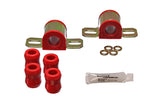 Sway Bar Bushing Set; Red; Front; Bar Dia. 15/16 in.; Performance Polyurethane;