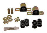 Sway Bar Bushing Set; Black; Front; Bar Dia. 23mm; Performance Polyurethane;