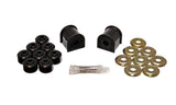 Sway Bar Bushing Set; Black; Rear; Bar Dia. 5/8 in.; Performance Polyurethane;