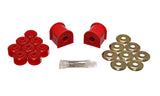 Sway Bar Bushing Set; Red; Rear; Bar Dia. 5/8 in.; Performance Polyurethane;