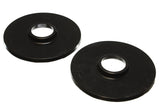 Coil Spring Isolator Set; Black; Performance Polyurethane;