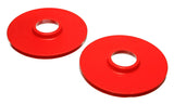 Coil Spring Isolator Set; Red; Performance Polyurethane;