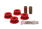 Track Arm Bushing Set; Red; Front Or Rear; Performance Polyurethane;