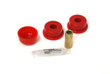 Track Arm Bushing Set; Red; Front; Performance Polyurethane;