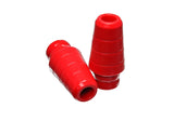 Bump Stop Set; Red; Front; Extended; For Use w/1.75 in. Lift;