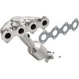 Catalytic Converter with Integrated Exhaust Manifold