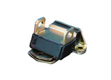 Motor Mount; Black; Zinc; Sold Individually; Performance Polyurethane;