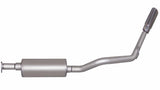 Cat-Back Single Exhaust System; Aluminized