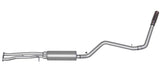 Cat-Back Single Exhaust System; Aluminized