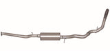 Cat-Back Single Exhaust System; Aluminized