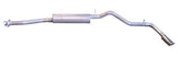 Cat-Back Single Exhaust System; Aluminized