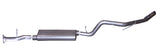 Cat-Back Single Exhaust System; Aluminized