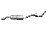 Axle Back Dual Exhaust System; Aluminized