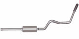 Cat-Back Single Exhaust System; Aluminized