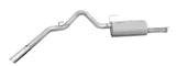 Cat-Back Single Exhaust System; Aluminized