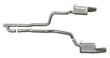 Cat-Back Dual Exhaust System; Aluminized