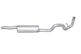 Cat-Back Single Exhaust System; Aluminized