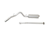 Cat-Back Single Exhaust System; Aluminized