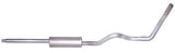 Cat-Back Single Exhaust System; Aluminized