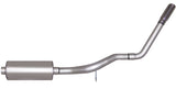 Cat-Back Single Exhaust System; Aluminized