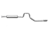 Cat-Back Single Exhaust System; Aluminized