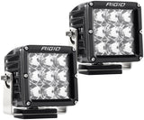 D-XL PRO LED Light, Flood Optic, Surface Mount, Black Housing, Pair