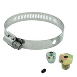 FITTING KIT, THERMOCOUPLE, 1/8NPT MALE W/ SET SCREW & BAND CLAMP, STEEL