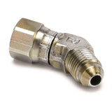 FITTING, ADAPTER, 45?, -4AN FEMALE TO -4AN MALE, STEEL