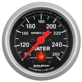 GAUGE, WATER TEMP, 2 1/16