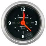 Traditional incandescent lighting illuminates around the perimeter of the dial