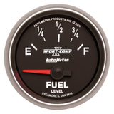 GAUGE, FUEL LEVEL, 2 1/16