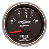 GAUGE, FUEL LEVEL, 2 1/16