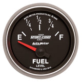 GAUGE, FUEL LEVEL, 2 1/16