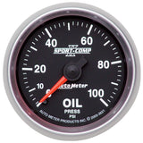 GAUGE, OIL PRESSURE, 2 1/16