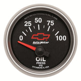 GAUGE, OIL PRESSURE, 2 1/16