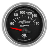 GAUGE, OIL TEMP, 2 1/16