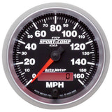 GAUGE, SPEEDOMETER, 3 3/8