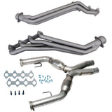 05-10 MUSTANG GT 1 5/8 LONG TUBE HEADERS PLUS MID PIPE (TITANIUM CERAMIC)