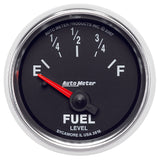 GAUGE, FUEL LEVEL, 2 1/16