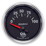 GAUGE, OIL PRESSURE, 2 1/16