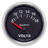 GAUGE, VOLTMETER, 2 1/16