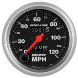 GAUGE, SPEEDOMETER, 3 3/8