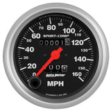 GAUGE, SPEEDOMETER, 3 3/8