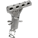 Catalytic Converter with Integrated Exhaust Manifold