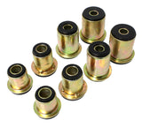 Control Arm Bushing Set; Black; Front; 1 5/8 in. OD; Performance Polyurethane;