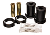 Control Arm Bushing Set; Black; Front; Performance Polyurethane;