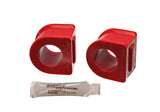 Sway Bar Bushing Set; Red; Front; Bar Dia. 32mm; Performance Polyurethane;