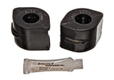 Sway Bar Bushing Set; Black; Front; Bar Dia. 26mm; Performance Polyurethane;