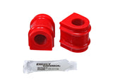 Sway Bar Bushing Set; Red; Front; Bar Dia. 22.5mm; Performance Polyurethane;