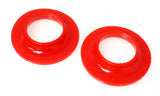 Coil Spring Isolator Set; Red; Performance Polyurethane;